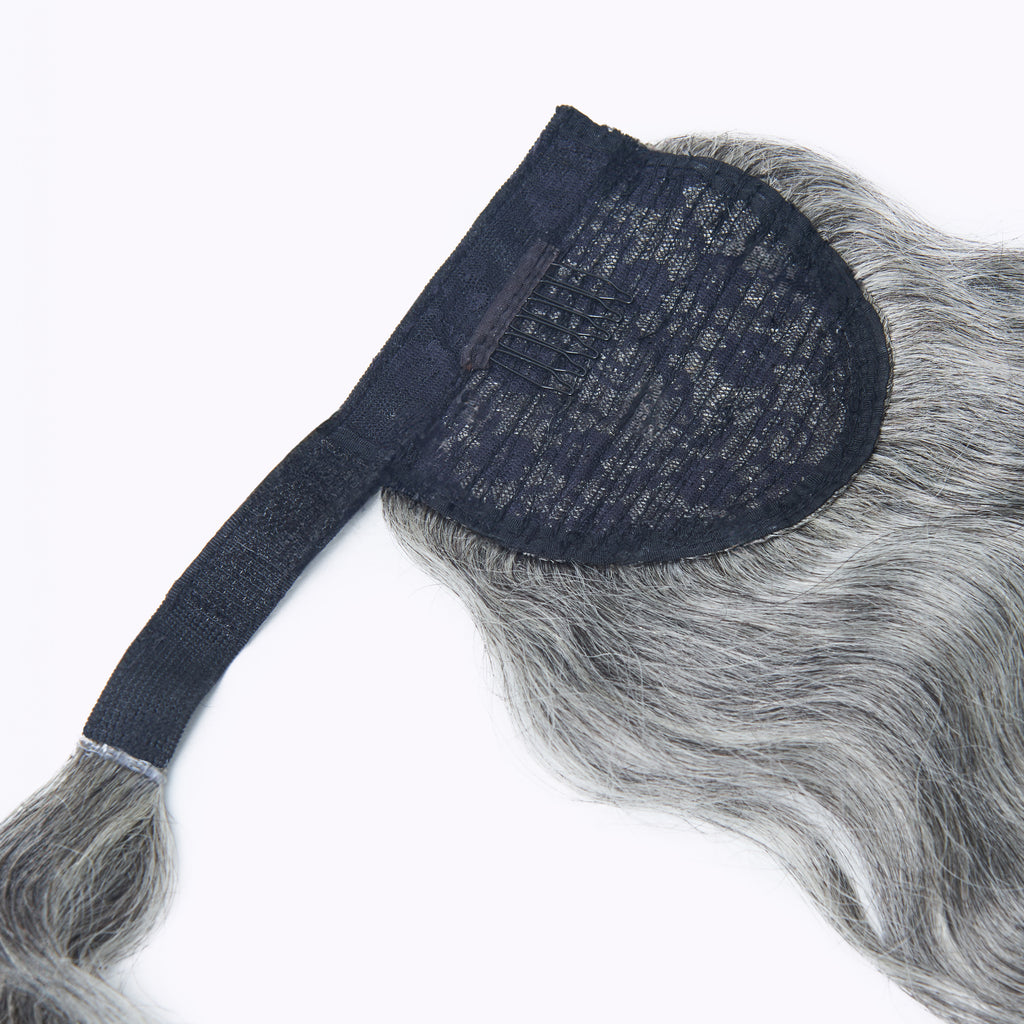 GreyScale Body Wave Ponytail