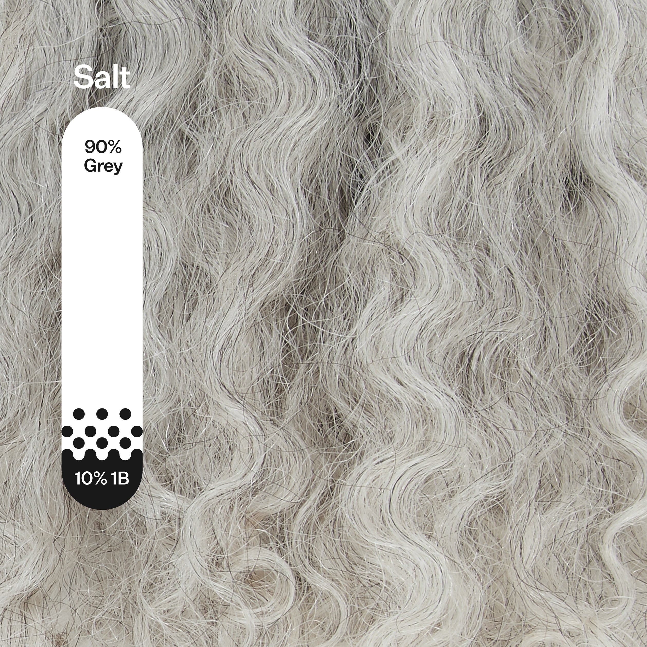 GreyScale Spring Fling Ponytail